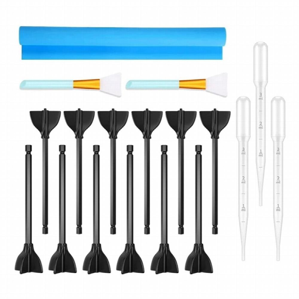 Paint Stirrer Epoxy Mixer, Paint Mixer For Drill, Paint Stirrer Drill Attachment For Resin, Silicone Mixing 885668006102