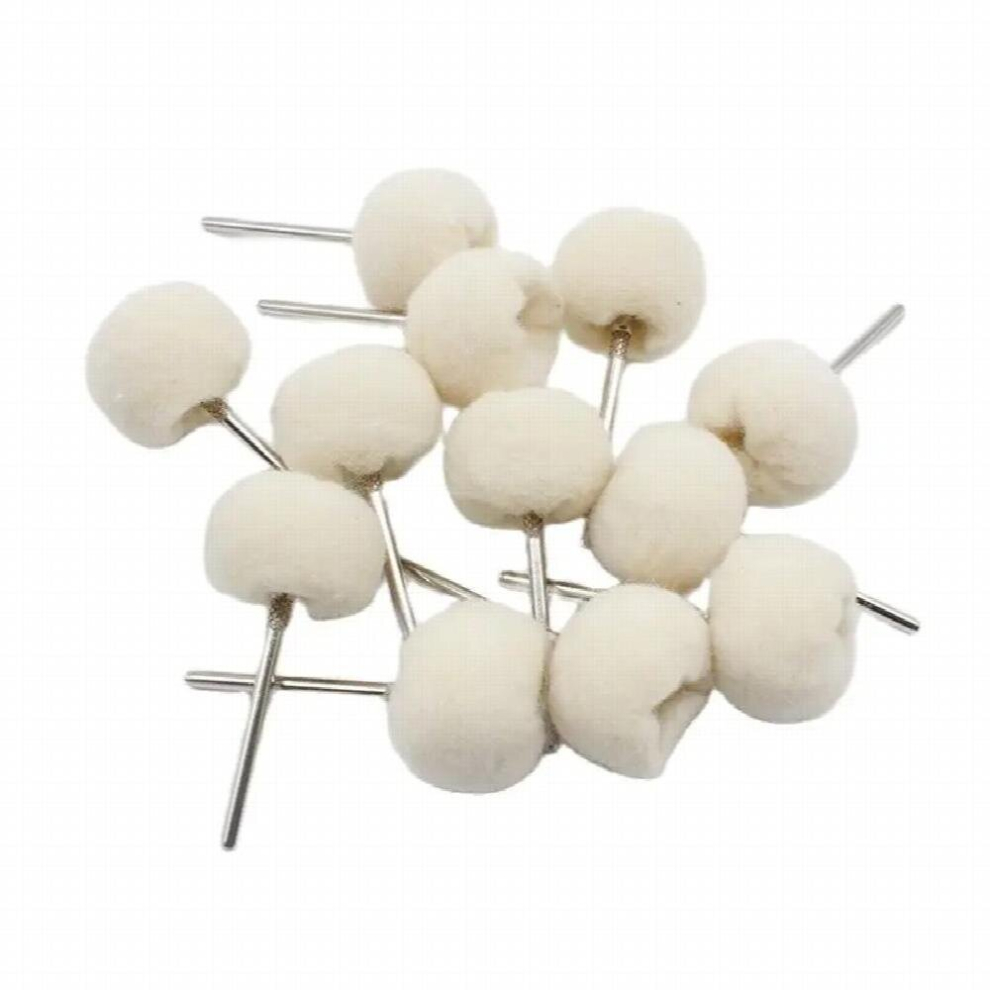 100Pcs Polishing Wheel Sponge Grinding Sanding Head Metal Polish Brush Drill Rotary Tool Accessories 2.35Mm Shank 885668008656