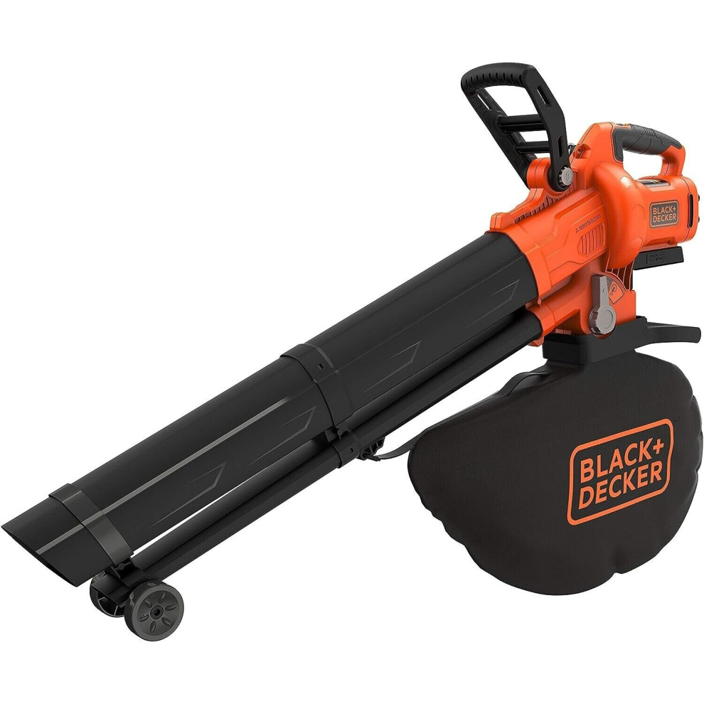 Black & Decker 36V 3-In-1 Blower Vacuum And Mulching 90W -Black/Orange