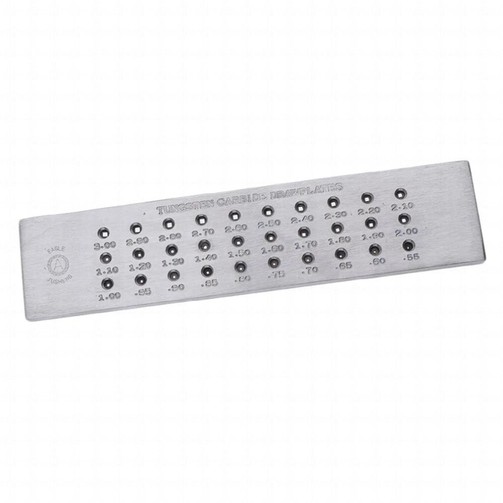 Metal Draw Plate Square Holes Tungsten Carbide Drawplate Square Wire Drawing 885668008786