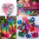 24 Bottles Alcohol-Based Inks & 24 Translucent Crystals Epoxy Resin Pigment Kit 3