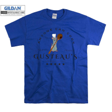 (X-Large, Blue) Remy Chef Poster Men Women Unisex Top T Shirt T-Shirt Tshirt