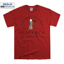 (XXXXX-Large, Red) Remy Chef Poster Men Women Unisex Top T Shirt T-Shirt Tshirt
