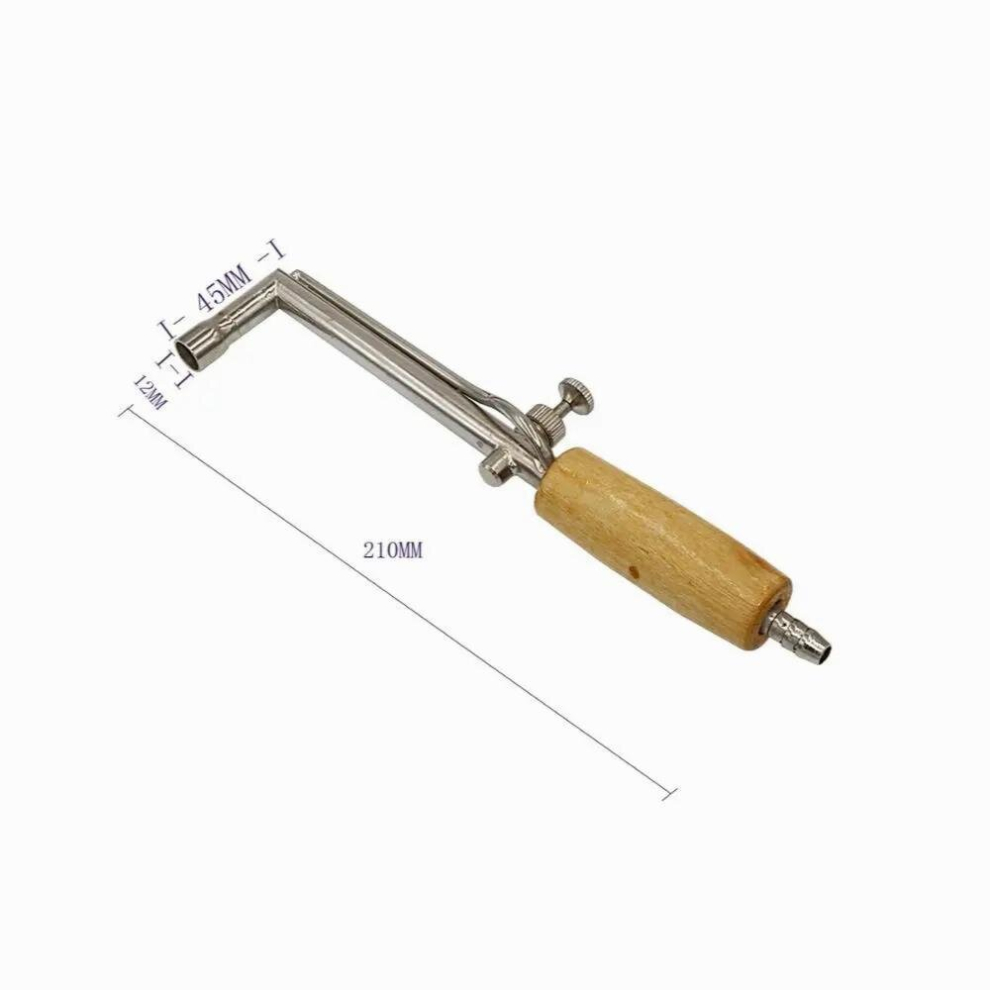 Adjustable Flame Gas Welding Torch Solder With Wood Handle Jewelry Making Tools & Equipments 885668013612