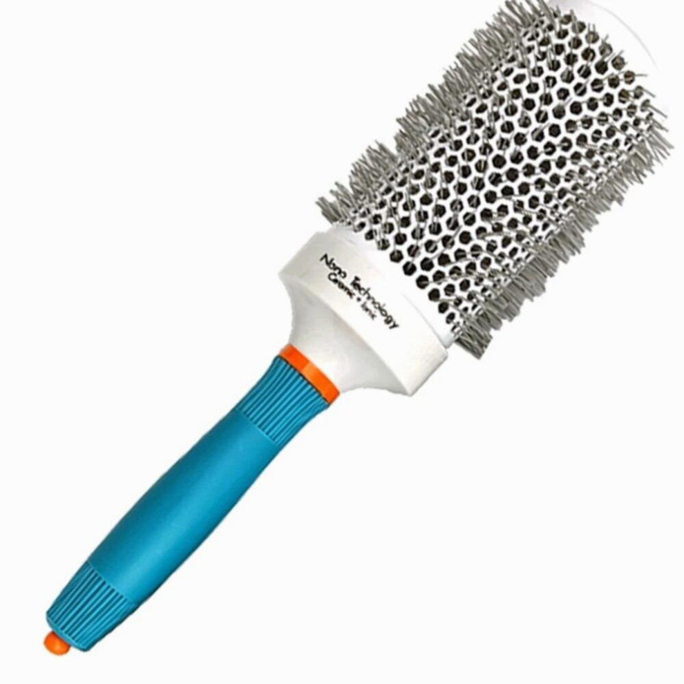 Ceramic Hair Comb Hair Brush Hair Styling Hairbrush Hairdressing Comb Round Curly Hair Rollers Tools 53