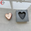 Heart Shape Graphite Ingot Bar Mold Mould Crucible for Melting Silver Casting Refining DIY Ingot Mold 6