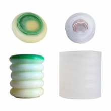 3D Round Cup Homemade Cup Silicone Art Mold Diy Plant Pot Gypsum Expanded Stone Grinding Tool Drop