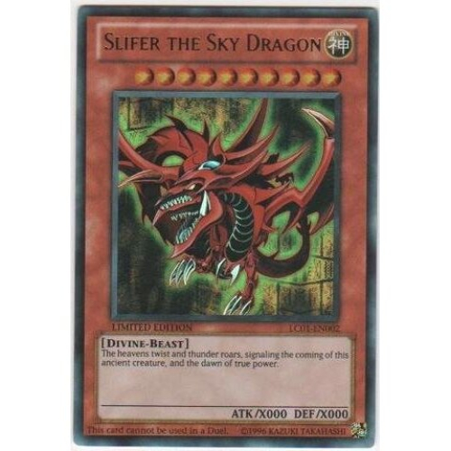 Yu-Gi-Oh! Yu-Gi-Oh! - Slifer Ο Θεός του Ουρανού (LC01-EN002) - Θρυλική Συλλογή - Περιορισμένη Έκδοση - Ultra Rare