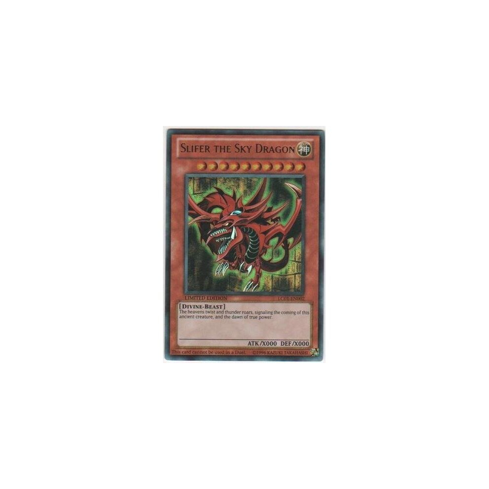 Yu-Gi-Oh! - Slifer The Sky Dragon (Lc01-En002) - Legendary Collection - Limited Edition - Ultra Rare