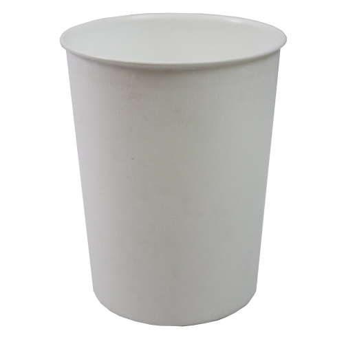 Vibrance Waste Paper Basket White PK2 1