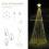 The Christmas Workshop 70619 6FT Outdoor Cone Tree | 573 Micro LED Lights 5