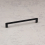 Matt Black Cupboard Handle Ribbed Slim Door Drawer Pull 160mm Centres 13
