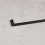 Matt Black Cupboard Handle Ribbed Slim Door Drawer Pull 160mm Centres 14