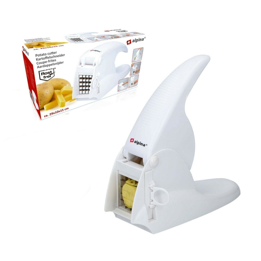 Stainless Steel Blades Plastic Potato French Chips Cutter Homemade