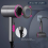 Quick Drying Ionic Hairdryer with 3 Diffuser, Professional Hair Dryer 2 Speed 3 Heat Setting 5