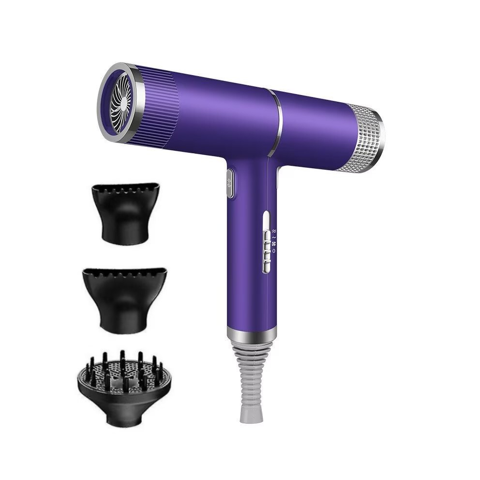 Salon T-Shape Ultra Liteweight New Concept Hair Dryer with 3 Nozzles