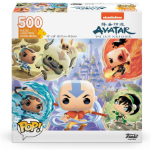 Funko Games Pop! Puzzles Avatar The Last Airbender 500 Pieces - Jigsaw Puzzle