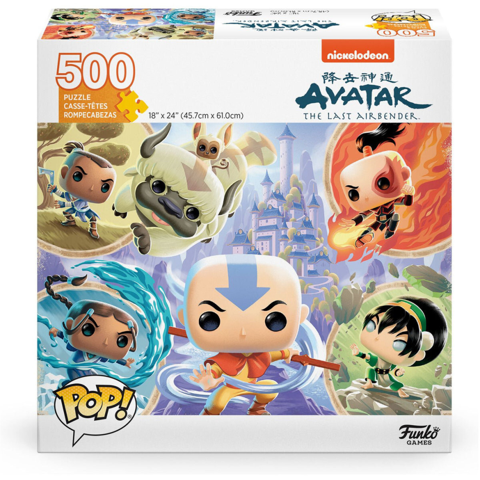 Funko Games Pop! Puzzles Avatar The Last Airbender 500 Pieces