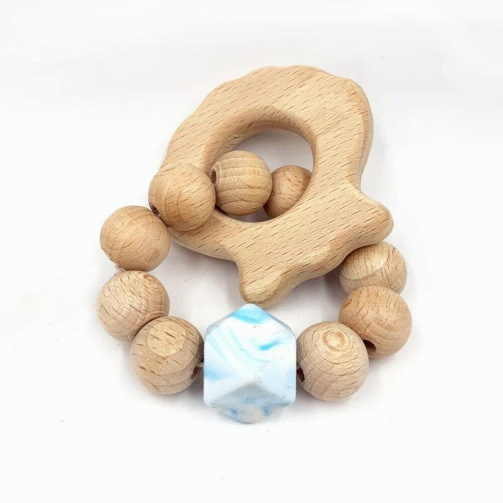 Silicone Pacifier Chains Safe Teething Chain Baby Teether Eco-Friendly Pacifier Clips Holder Chain Multicoloured