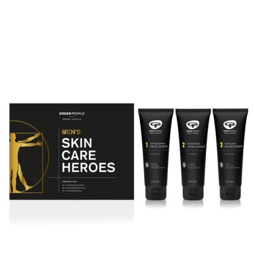 Green People Men's Skin Care Heros Gift Set 1
