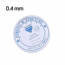 1 Roll Flexible Elastic Crystal Line Rope Cord for Jewelry Making Beading Bracelet Wire Fishing Thread Rope 0.4-1mm 5M-24M