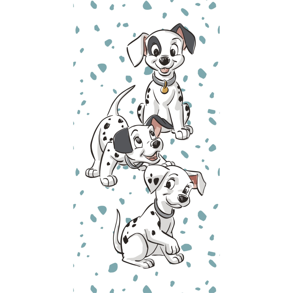 Disney 101 Dalmatians Bath Beach towel 140 x 70 cm 100% COTTON