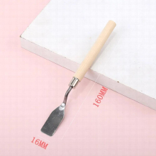 1pcs Of Fine Art Painting Scraper Paint Spatula Stainless Steel Paint Picking Student Coloring Spatula 5pcs/set O