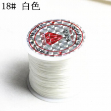0.6mm 10mm/Roll Stretch Elastic Line Mixed Crystal Round Beading Wire/Cord/String/Thread For DIY Bracelet Making Accessories