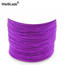 55m/Spool 0.8MM Cotton Nylon Cord Thread Cord Chinese Knot String Strap DIY Rope Bead Braided Necklace Bracelet Jewelry Making
