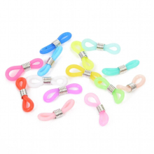 22x11mm Rubber Band Pull Ring Non-slip Glasses Buckle Metal Personalized Glasses Accessories Jewelry