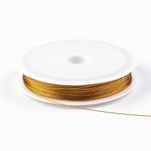 45m/lot Wire Width 0.38 0.45 0.6mm Beading Wires Stainless Steel Wires for DIY Jewelry Making Findings Accessories