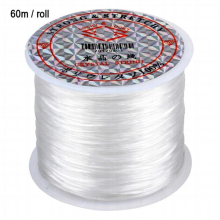 60m/roll Beading Thread Jewelry Making Elastic Beading Cord DIY Thread for Wristband Bracelet Necklace Anklet