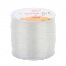 1 Roll Clear Elastic Cord Wire Wire Coil for Beaded Bracelet Jewelry