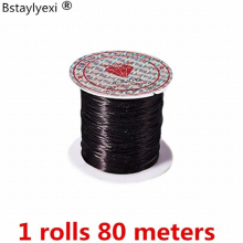 320 Meters 240 m 160m 80 m Elastic Crystal Beading Cord Strong Stretchy 0.5mm Thick Jewelry Accessories