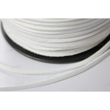 10 Yards 3mm Flat Faux Suede Leather Strip, Velvet Leather Cord DIY Rope Thread Making Decorative Handicrafts Accessories