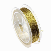 OlingArt 0.6MM 8 Shares Colored Glitter Nylon Thread Line/Wire/Rope Choker Earrings Bracelet Necklace Embroidery Jewelry Making