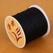 50m/roll 0.8mm Cotton Cord Nylon Cord Thread String DIY Beading Braided Bracelet Jewelry Making Findings Supplies