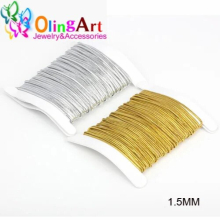 OlingArt 2M/6M 1.0mm/1.5mm/2.0mm /Silver thread Nylon elastic line Cord Ropes Line Wire DIY Jewelry Making Bracelet