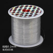 1roll 0.2-1mm clear fishing wire Nylon Extra Strong Hanging Props Non Stretch beading jewelry craft Wire Thread strings cord