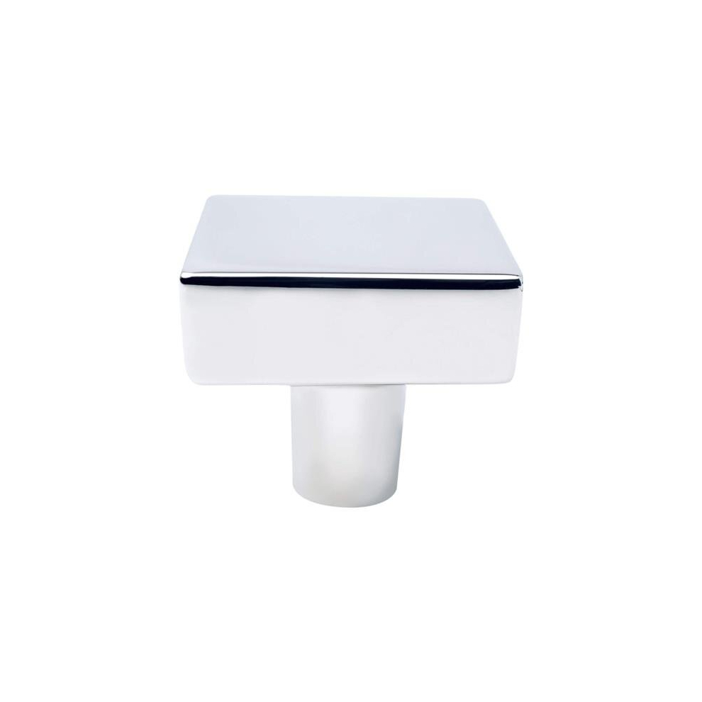 Brookridge Square Knob, Polished Chrome 748702846075