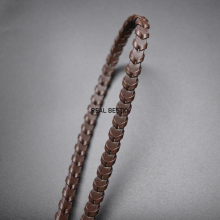 1Yard Approx 8*4mm Braid Leather Rope Cords for Jewelry Bracelets Necklaces Making Hot Selling Strings