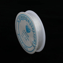 1 Roll 0.5mm/0.8mm/1mm Nylon Jewelry Thread Cord Elastic Buddha/Mala/Prayer Beads DIY Making Bracelets Jewelry