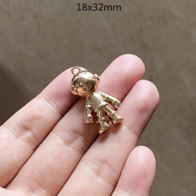 1pcs 18x32mm Astronaut Pendants Men Necklace Bracelet Accessories Jewelry Making Supplies, Charms for Jewelry Making