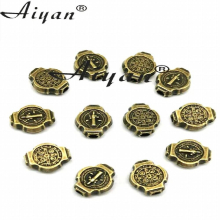 100piecesSaint Benedict Religious Straight Hole Accessories DIY Into Bracelets And Necklaces Can Be Given As Gift