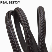 flat leather cord flat braided string for bracelets braided flat leather strips for bracelets making bracelet cord