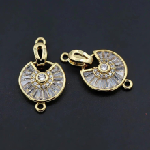 DIY Jewelry Amulet Clasps Supplies Fastening Pearls Clasp Accessories Natural Stone Pearls Jewelry Making Components