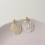 Natural shell material hollow leaf shell ginkgo leaf with hole pendant diy accessories 4