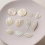 Natural shell material hollow leaf shell ginkgo leaf with hole pendant diy accessories 2