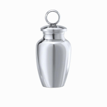 16x34MM blank stainless steel cremation bottle perfume holder ash wish vial pendant charm memorial engraving 1190011