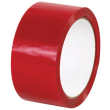 2in. x 110 yds. Red Carton Sealing Tape - Red - 2in. x 110 yds.